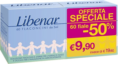 FIALE MONODOSE LIBENAR 60 PEZZI DA 5 ML - Farmaunclick.it