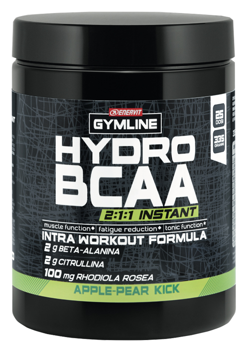 GYMLINE MUSCLE HYDRO BCAA INSTANT APPLE & PEAR POLVERE 335 G - Farmaunclick.it