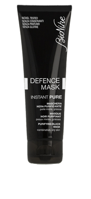 DEFENCE MASK INSTANT PURE MASCHERA NERA PURIFICANTE 75 ML - Farmaunclick.it
