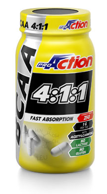 PROACTION BCAA 411 250 COMPRESSE - Farmaunclick.it