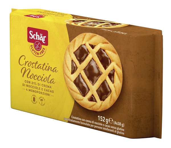 SCHAR CROSTATINA NOCCIOLA 4 X 38 G - Farmaunclick.it