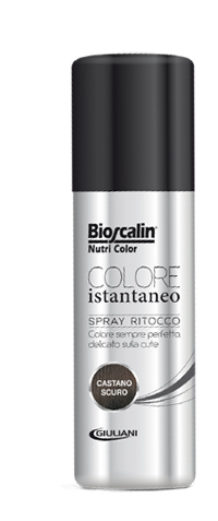 BIOSCALIN NUTRICOLOR SPRAY COLORE ISTANTANEO CASTANO SCURO 75 ML - Farmaunclick.it