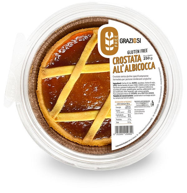 CROSTATA ALBICOCCA MEDIA 250 G - Farmaunclick.it