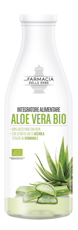 FARMACIA DELLE ERBE ALOE VERA SUCCO PURO BIO 1000 ML - Farmaunclick.it