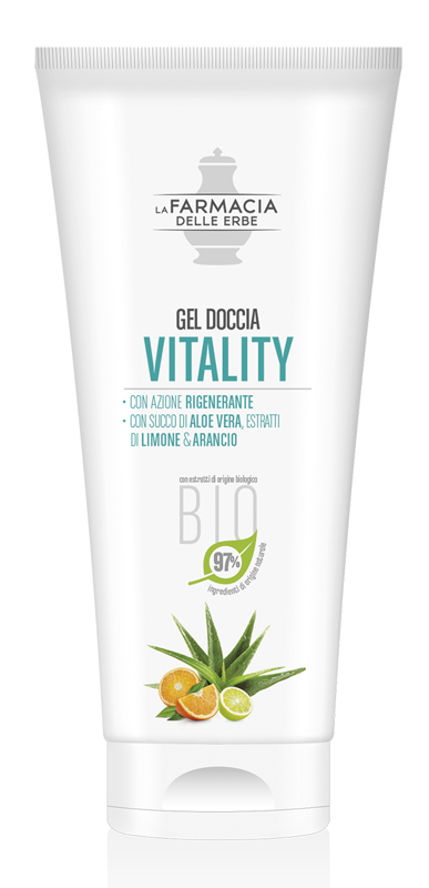 FARMACIA DELLE ERBE GEL DOCCIA VITALITY BIO 100 ML - Farmaunclick.it