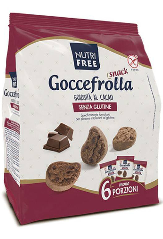 NUTRIFREE GOCCIOLOTTI CIOCCOLATO SNACK 40 G X 6 - Farmaunclick.it