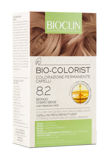 BIOCLIN BIO COLORIST 8,2 BIONDO CHIARO BEIGE - Farmaunclick.it