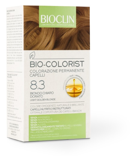 BIOCLIN BIO COLORIST 8,3 BIONDO CHIARO DORATO - Farmaunclick.it