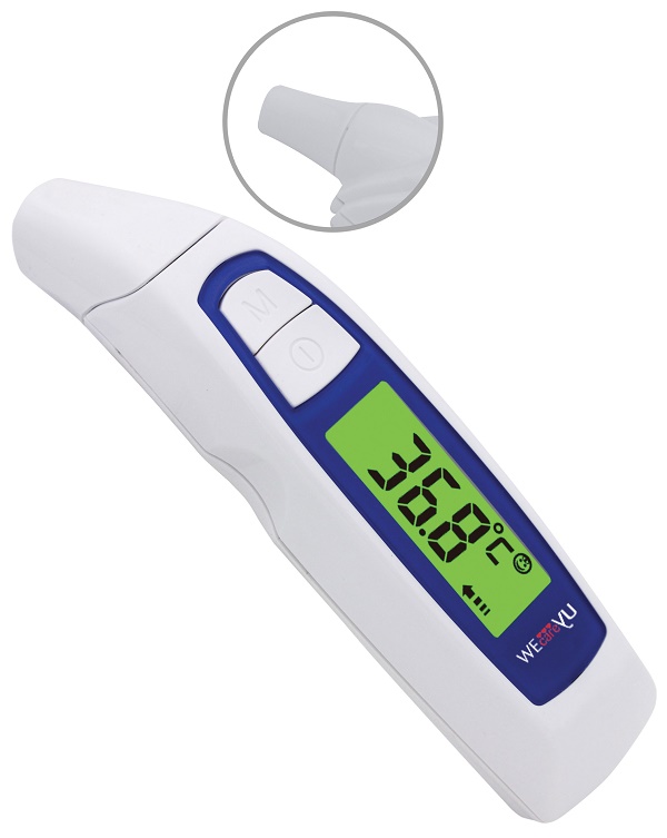 TERMOMETRO FRONTE ORECCHIO OGGETTI WECAREYU FEVER MULTIUSE 1 PEZZO - Farmaunclick.it