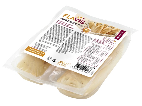 MEVALIA FLAVIS MINI BAGUETTE 200 G - Farmaunclick.it