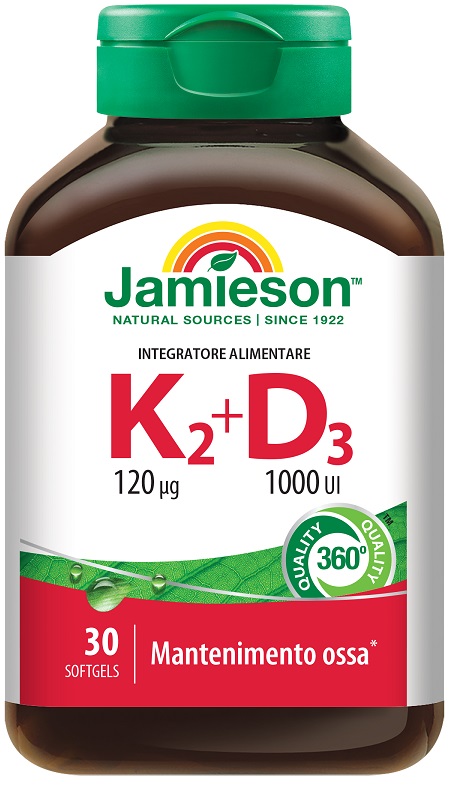 JAMIESON K2+D3 30 PERLE - Farmaunclick.it