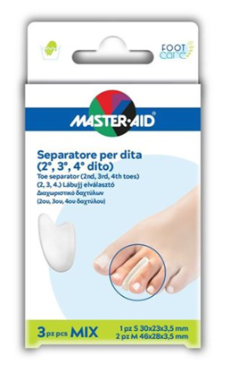 SEPARATORE DITA MASTER-AID 1 S + 2 M 3 PEZZI - Farmaunclick.it