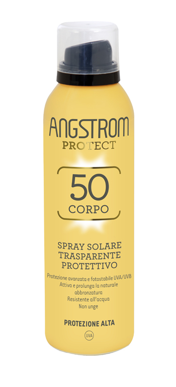 ANGSTROM PROTECT 50 CORPO SPRAY SOLARE TRASPARENTE 150 ML - Farmaunclick.it