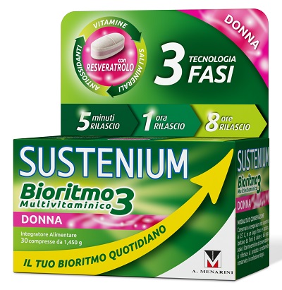 SUSTENIUM BIORITMO3 DONNA ADULTA 30 COMPRESSE - Farmaunclick.it