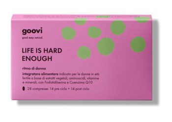 GOOVI LIFE IS HARD ENOUGH RITMO DI DONNA 28 COMPRESSE - Farmaunclick.it
