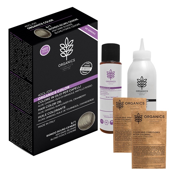 ORGANICS PHARM ORGANICS COLOR 6/1 BIONDO SCURO CENERE - Farmaunclick.it