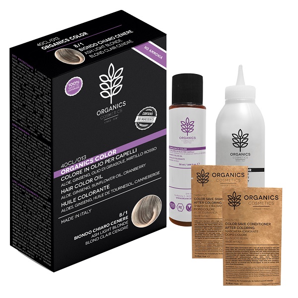 ORGANICS PHARM ORGANICS COLOR 8/1 BIONDO CHIARO CENERE - Farmaunclick.it