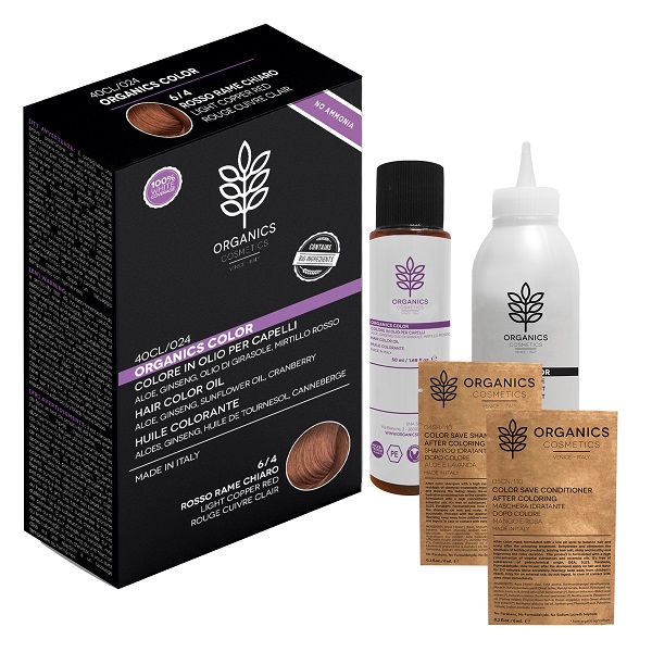 ORGANICS PHARM ORGANICS COLOR 6/4 ROSSO RAME CHIARO - Farmaunclick.it