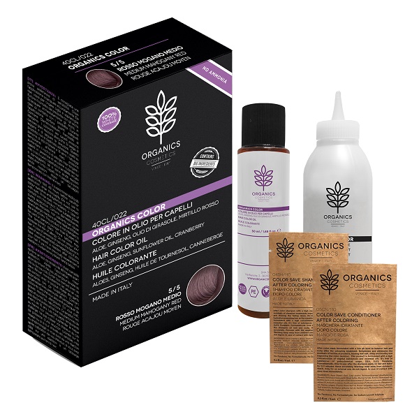 ORGANICS PHARM ORGANICS COLOR 5/5 ROSSO MOGANO MEDIO - Farmaunclick.it