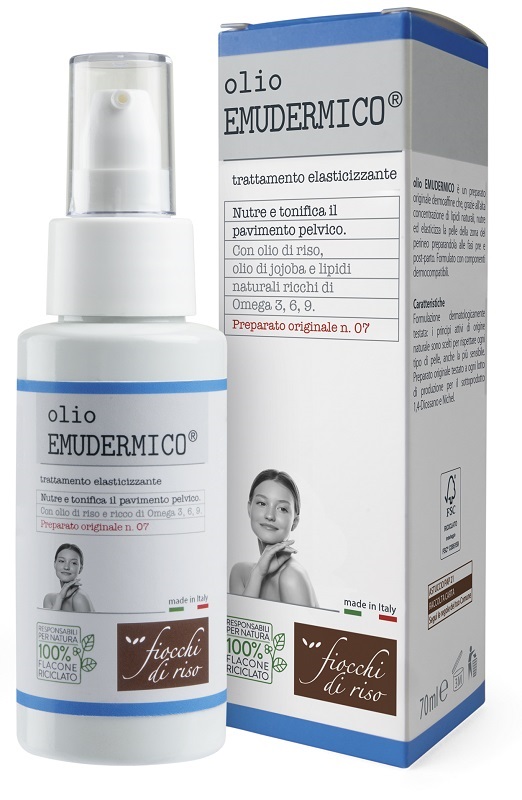 FIOCCHI DI RISO OLIO EMUDERMICO ELASTICIZZANTE 70 ML - Farmaunclick.it