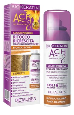 BIOKERATIN ACH8 COLOR PRODIGE RITOCCO RICRESCITA BIONDO SCURO 75 ML DIETALINEA - Farmaunclick.it