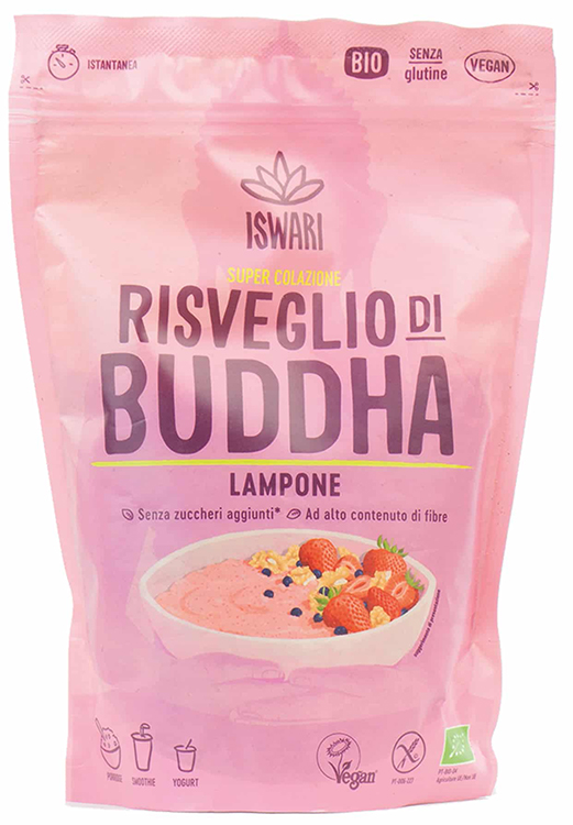 RISVEGLIO BUDDHA LAMPONE BIO 360 G ISWARI - Farmaunclick.it