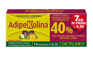 ADIPEKOLINA 7 DAYS 14 COMPRESSE DIETALINEA - Farmaunclick.it