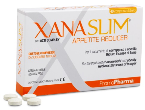 XANASLIM APPETITE REDUCER 40 COMPRESSE MASTICABILI - Farmaunclick.it