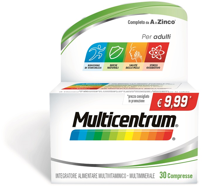 MULTICENTRUM ADULTI 30 COMPRESSE PROMO - Farmaunclick.it