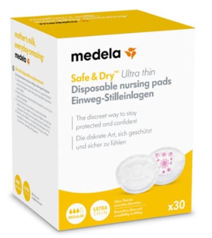SAFE & DRY COPPETTA ASSORBILATTE ULTRA THIN 30 PEZZI - Farmaunclick.it