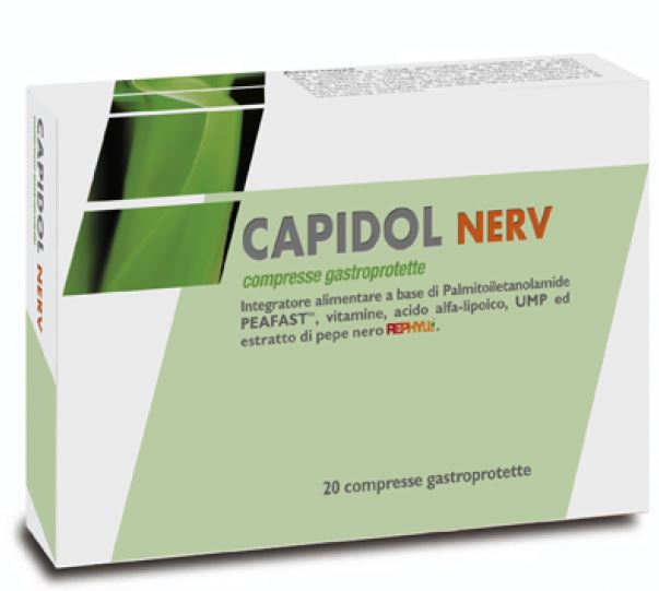 CAPIDOL NERV 20 COMPRESSE GASTROPROTETTE - Farmaunclick.it