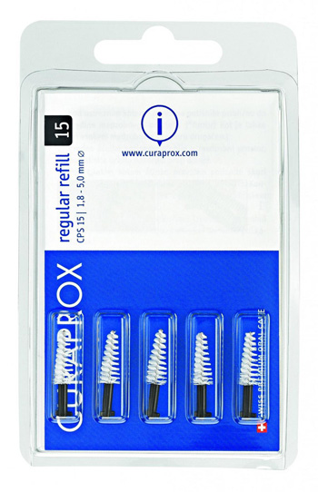 CURAPROX CPS REGULAR CPS 15 CON 5 SCOVOLINI + SUPPORTO - Farmaunclick.it