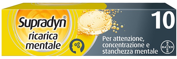 SUPRADYN RICARICA MENTALE 10 COMPRESSE - Farmaunclick.it