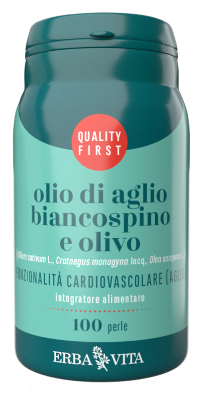 OLIO DI AGLIO, BIANCOSPINO E OLIVO 100 PERLE - Farmaunclick.it