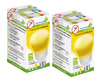COLPHARMA LAMPADINA LED ANTIZANZARA 8 WATT - Farmaunclick.it