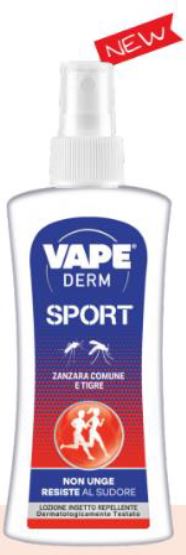 VAPE DERM SPORT LOZIONE 100 ML - Farmaunclick.it
