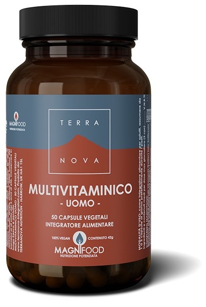 TERRANOVA MULTIVITAMINICO UOMO 50 CAPSULE - Farmaunclick.it