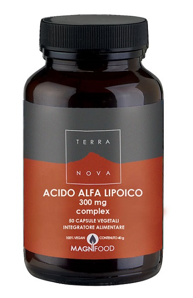 TERRANOVA ACIDO ALFA LIPOICO 300MG COMPLEX 50 CAPSULE - Farmaunclick.it