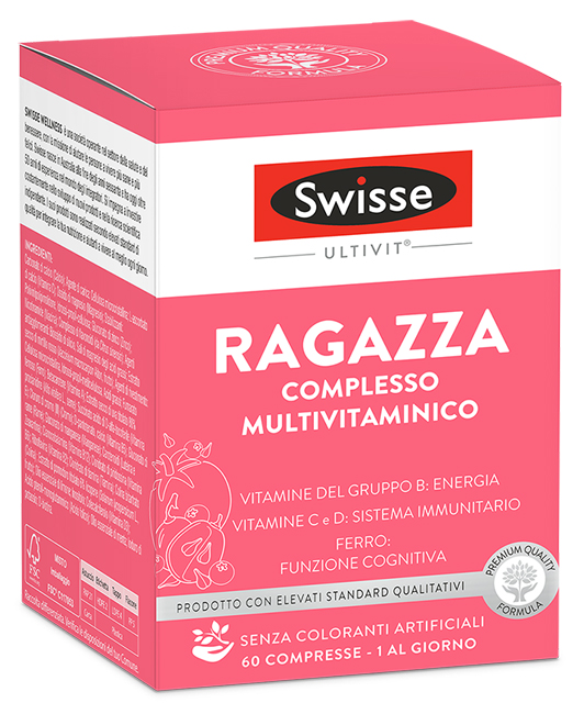 SWISSE MULTIVITAMINICO RAGAZZA 60 COMPRESSE - Farmaunclick.it