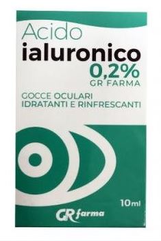 GR FARMA GOCCE OCULARI IDRATANTI E RINFRESCANTI ACIDO IALURONICO - Farmaunclick.it