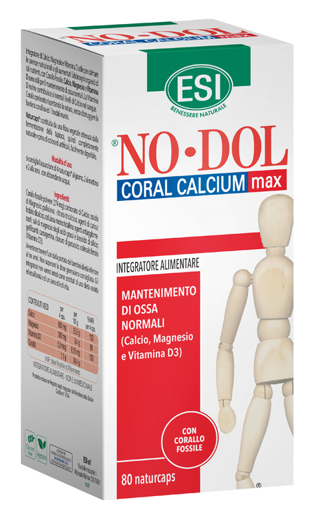 ESI NO DOL CORAL CALCIUM MAX 80 CAPSULE - Farmaunclick.it