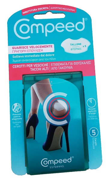 CEROTTO COMPEED VESCICHE TACCHI ALTI 5 PEZZI - Farmaunclick.it
