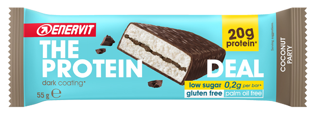 ENERVIT PROTEIN DEAL COCONUT 55 G - Farmaunclick.it