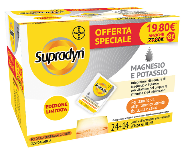 SUPRADYN MAGNESIO E POTASSIO LIMITED EDITION 14 + 24 BUSTINE - Farmaunclick.it