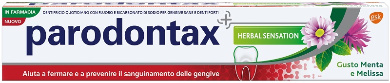 DENTIFRICIO PARODONTAX HERBAL SENSATION 75 ML - Farmaunclick.it