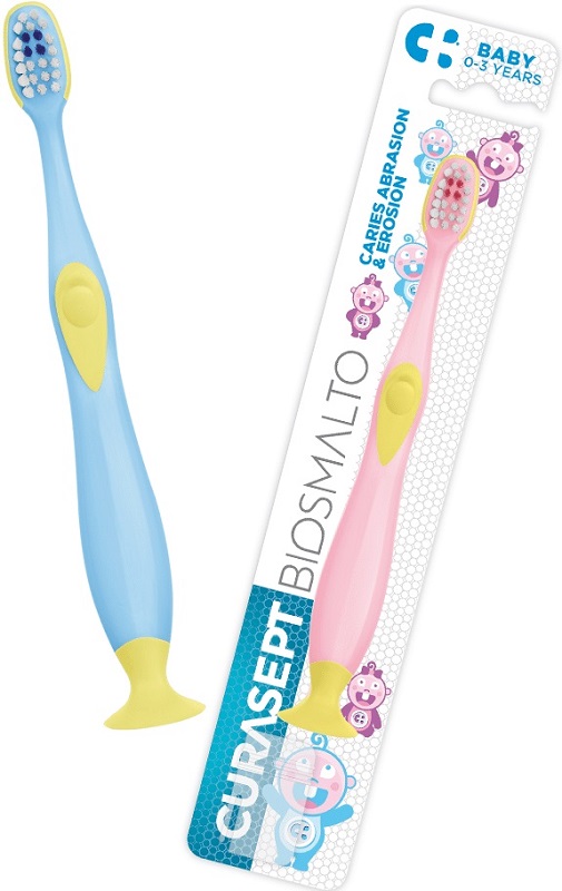 CURASEPT SPAZZOLINO BIOSMALTO BABY 0-3 ANNI - Farmaunclick.it