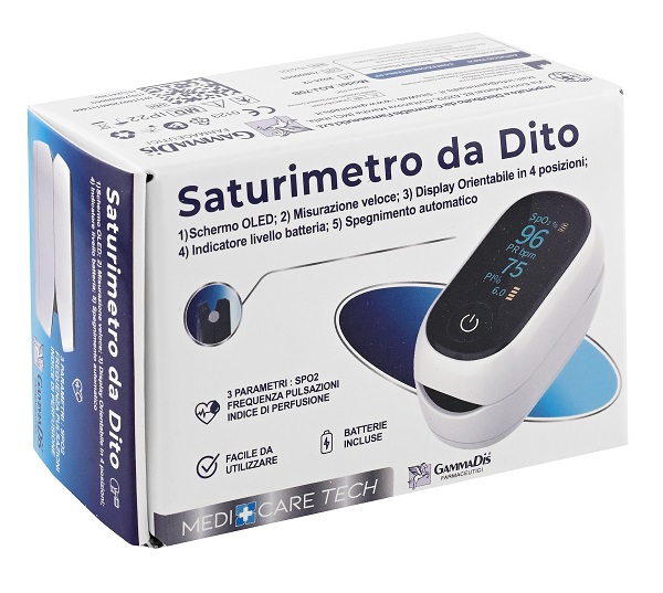 SATURIMETRO PROFESSIONAL 1 PEZZO MEDICARE - Farmaunclick.it