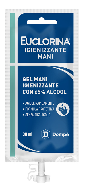 EUCLORINA GEL MANI IGIENIZZANTE 30 ML - Farmaunclick.it