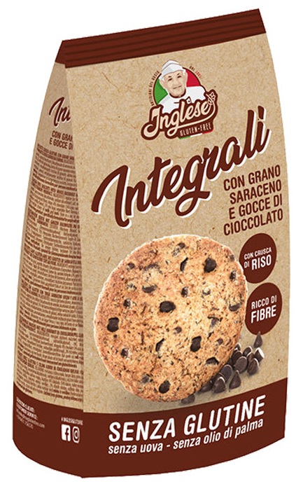 INGLESE BISCOTTI AL GRANO SARACENO CON GOCCE DI CIOCCOLATO 300 G - Farmaunclick.it