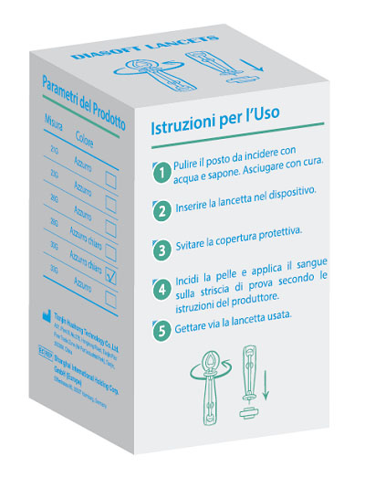 LANCETTE PUNGIDITO DIASOFT LANCET 25 PEZZI - Farmaunclick.it